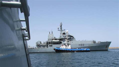 British Warship Evacuates 110 Citizens From Libya As Evacuations Of