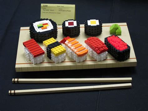 Sushi de LEGO - ¿Comer o Montar?