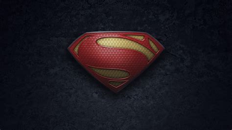 Скачать обои cinema logo texture movie Superman Man of Steel new