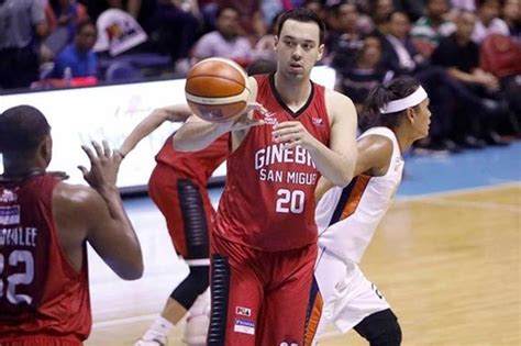 Greg Slaughter Making Ginebra Comeback Philstar