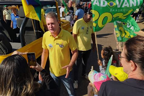 Luizinho Goebel intensifica campanha caminhadas visitas e reuniões