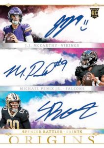 Panini Origins Football Checklist