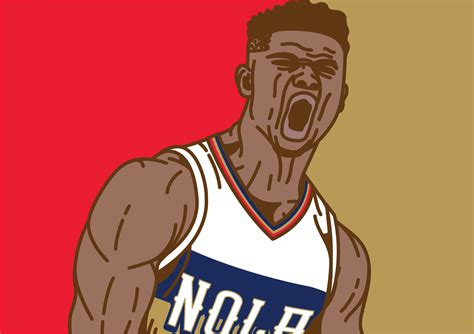 Zion Williamson New Orleans Pelicans Nola Nba Basketball Printable