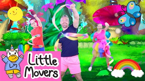 How To Dance With Ribbons Fun Rainbow Ribbon Dance For Little Movers