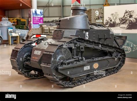 French Renault FT-17 Tank Stock Photo - Alamy