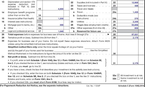 How To Make A Schedule C Form 2019 - bmp-gleep