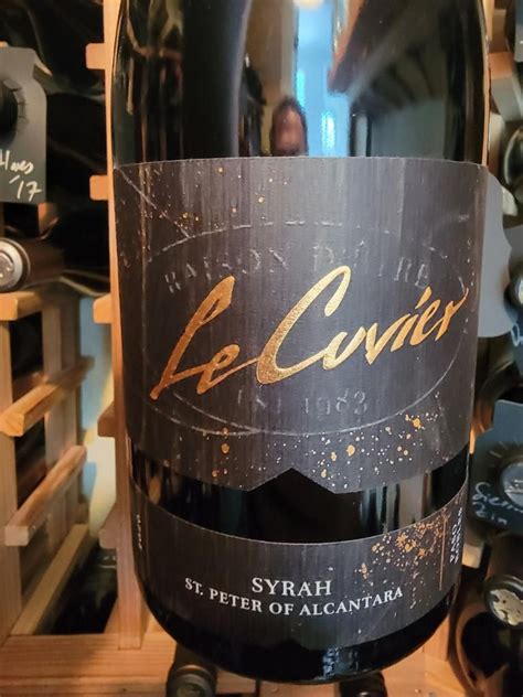 2020 Le Cuvíer Syrah USA California Central Coast Paso Robles