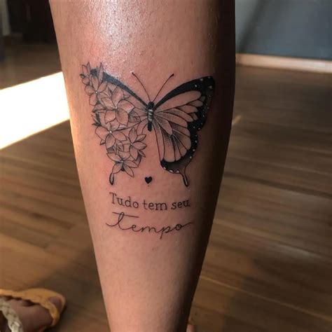 A Eleg Ncia Da Tatuagem Feminina Na Perna Flores Portal Zoe