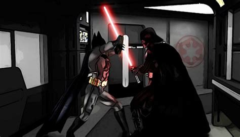 Darth Vader Battles Batman in Super Power Beat Down | 411MANIA