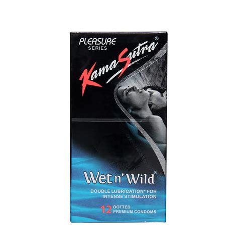 Kamasutra Wet N Wild Condoms Unflavoured Piece S Pack At Best