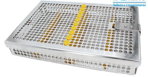 Бокс для стерилизации для 8-10 инструментов, стальной. КМИЗ, Россия ...