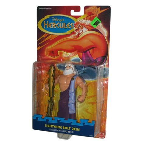 Disney Hercules Lightning Bolt Zeus Mattel Toy Action Figure Walmart