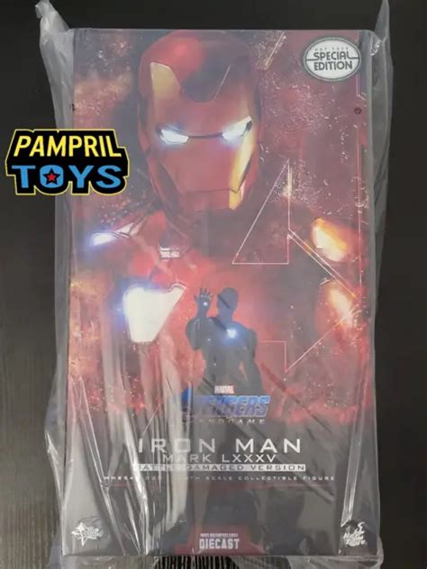 IN STOCK HOT Toys Mms543B Iron Man Mark 85 Battle Damaged Special Edition EUR 499 00 PicClick FR