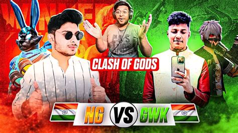 Gwk Vs Ng👽nxt Vs Aff😎500 💵 Paid Match 😨4v4 Clash Of Gods 🔥