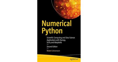 Numerical Python Scientific Computing And Data Science Applications