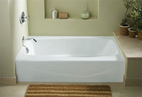 KOHLER 715 0 Villager 60 X 30 1 4 Alcove Cast Iron Bathtub With Left