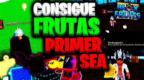 Como Conseguir Frutas En Blox Fruits En El Primer Sea En