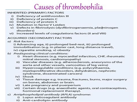 Hemodynamic Disorders Thromboembolic Disease Shock HYPERCOAGULABLE