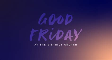 Holy Week 2023 — The District Church