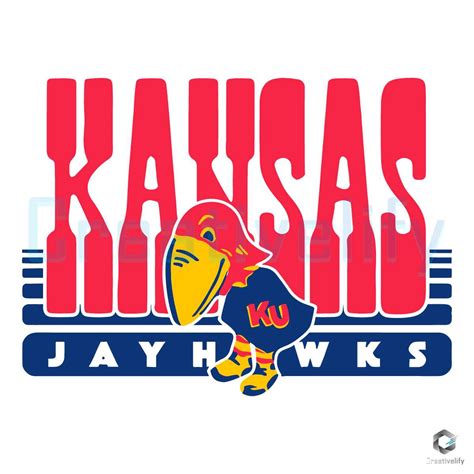 Kansas Jayhawks Football Logo SVG - CreativeLify