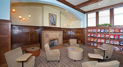 Lane Public Library | Library fireplace, Public library, Ohio