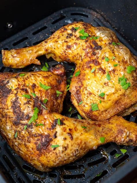 Air Fryer Chicken Leg Quarters Mighty Spatula