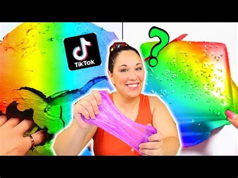 Faccio Gli Slime Pi Difficili Di Tiktok Youtube