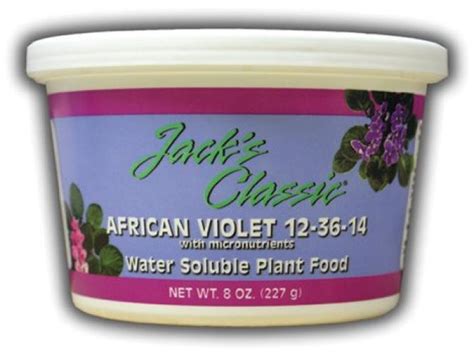 Jack's African Violet Fertilizer 12-36-14, 8 oz. - Walmart.com ...