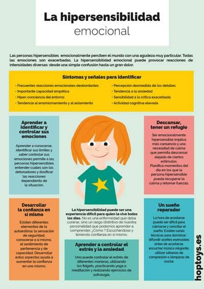 INFOGRAFÍA HIPERSENSIBILIDAD EMOCIONAL Hop Toys