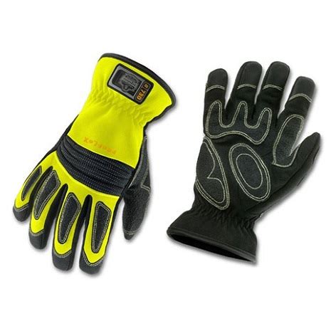 Ergodyne Proflex Fire Rescue Performance Gloves Lime Medium