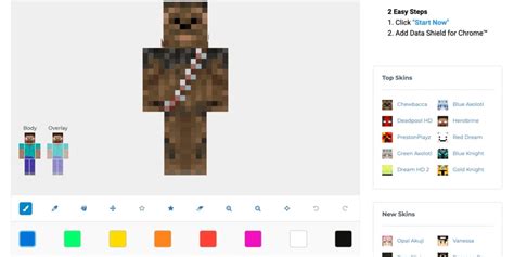 Cách Tự Thiết Kế Skin Trong Minecraft