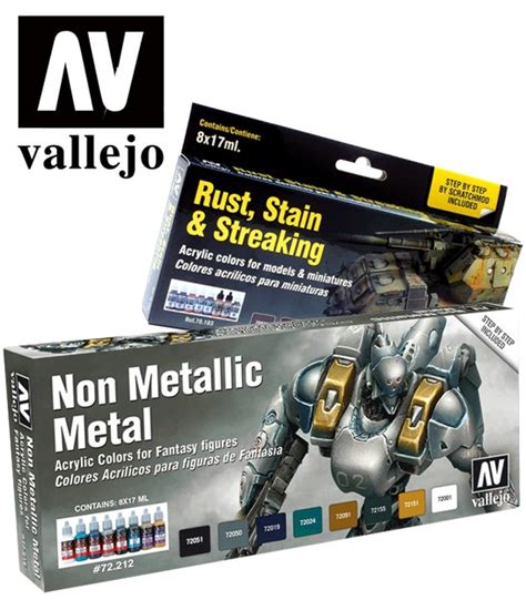 Sets De Pinturas Para Pintar Maquetas Y Miniaturas Vallejo