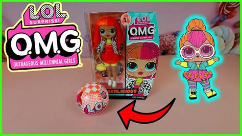 LOL Surprise OMG Neonlicious & Neon Q.T. Unboxing | LOL Surprise ...