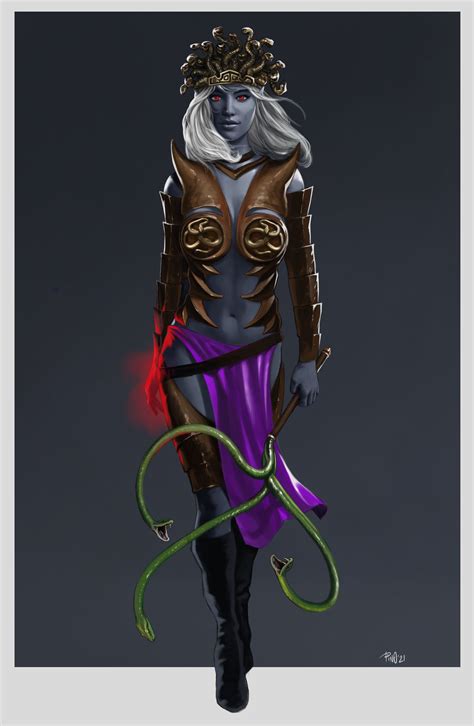 Drow Priestess Commission By Pino44io On Deviantart