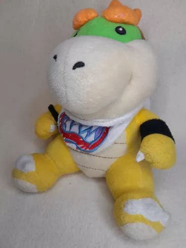 Peluche Bowser Junior Super Mario Bros 20cm Cuotas sin interés