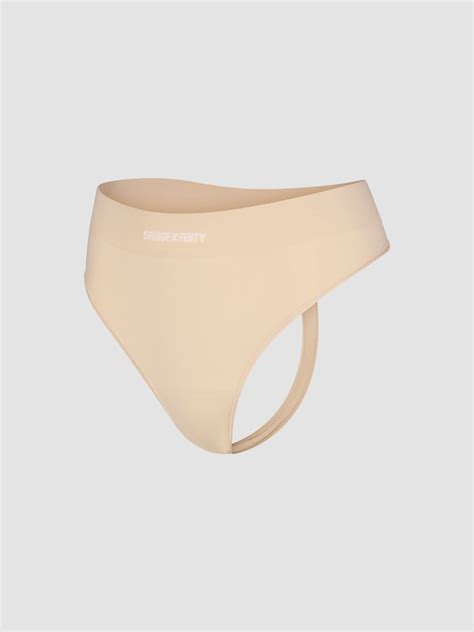 Seamless High Waist Thong Panty In Nude SAVAGE X FENTY