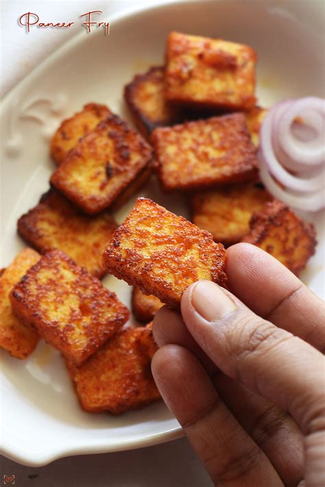 Paneer Fry Recipe Sharmis Passions