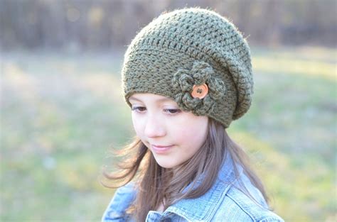 CROCHET PATTERN / Crochet Hat Pattern / Slouchy Hat Pattern / Beanie ...