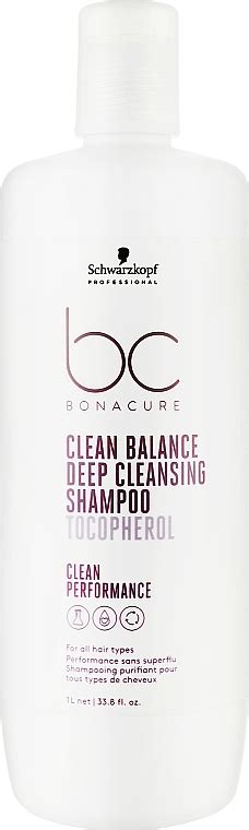 Schwarzkopf Professional Bonacure Clean Balance Deep Cleansing Shampoo