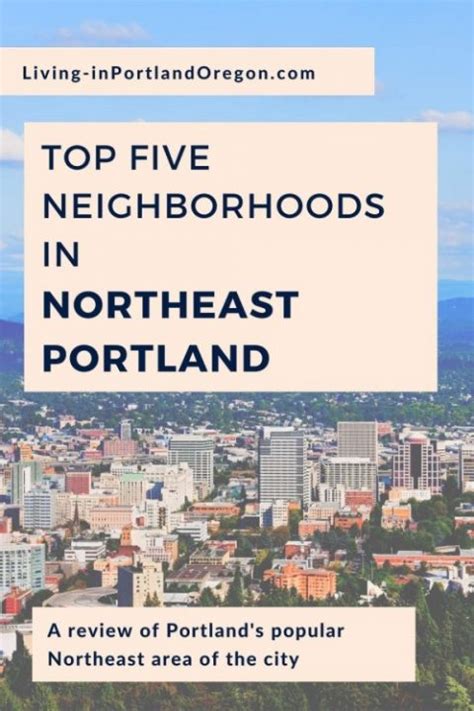 TOP 5 Neighborhoods in Northeast Portland Oregon - Living In Portland Oregon