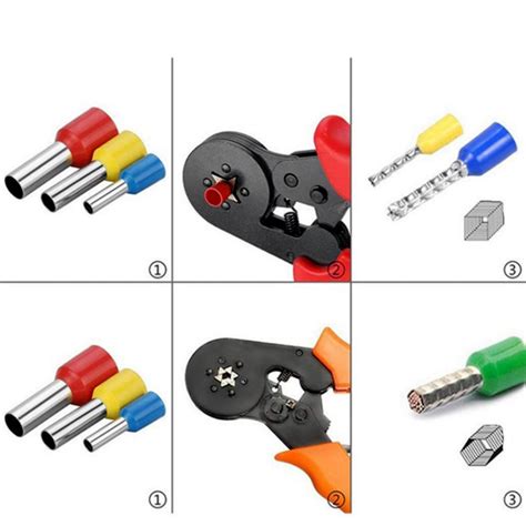 400 2120PCS Box VE Tubular Crimp Terminals Wire Insulated Terminator