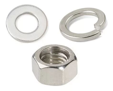 Kit Tornillo Hexagonal Milimetrico Inox M3 X 8mm 100 Pzs