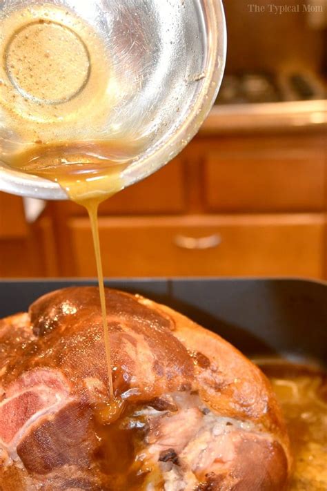 3 Ingredient Baked Ham Glaze with Orange Juice and Honey