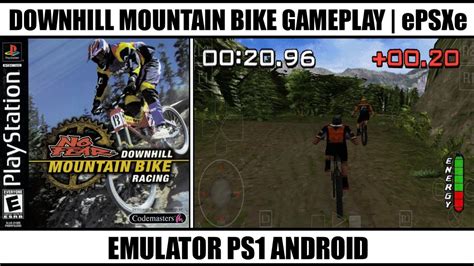 No Fear Downhill Mountain Bike Racing Gameplay Epsxe Best Ps1 Games