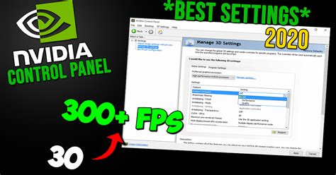 Best Nvidia Control Panel Settings For Gaming Performance Boost