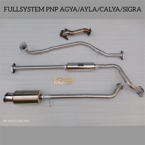 Jual KNALPOT MOBIL AGYA AYLA CALYA SIGRA FULLSYSTEM PNP CALYA 1000