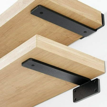 Orbeto Heavy Duty Floating Shelf Bracket Inch Pack With