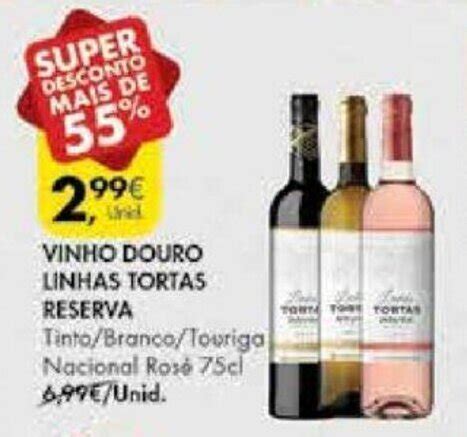 Promo O Vinho Douro Linhas Tortas Reserva Cl Em Pingo Doce