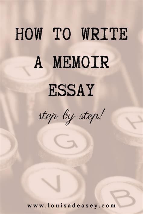 How To Write Memoir Essay Telegraph