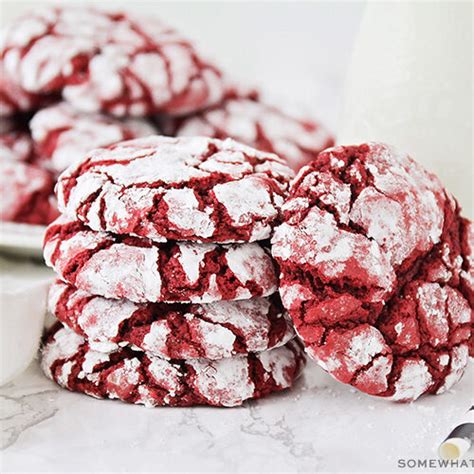 Red Velvet Cake Mix Cookies Recipe Somewhat Simple